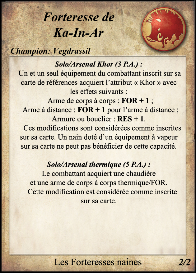 Ka-In-Ar (Forteresse de Vapeur)